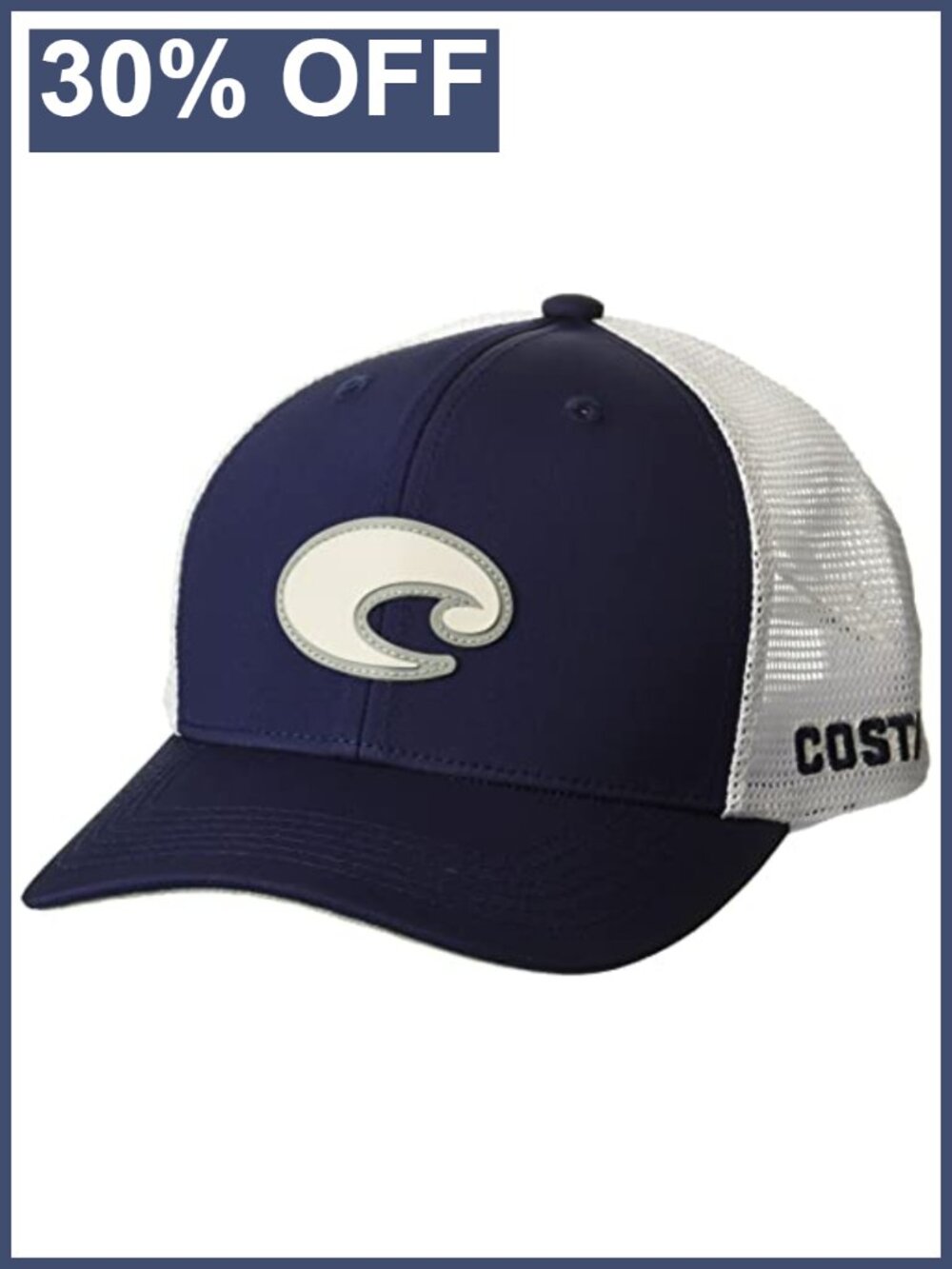 Costa Del Mar Core Performance Trucker Hat Mesh Back Snapback